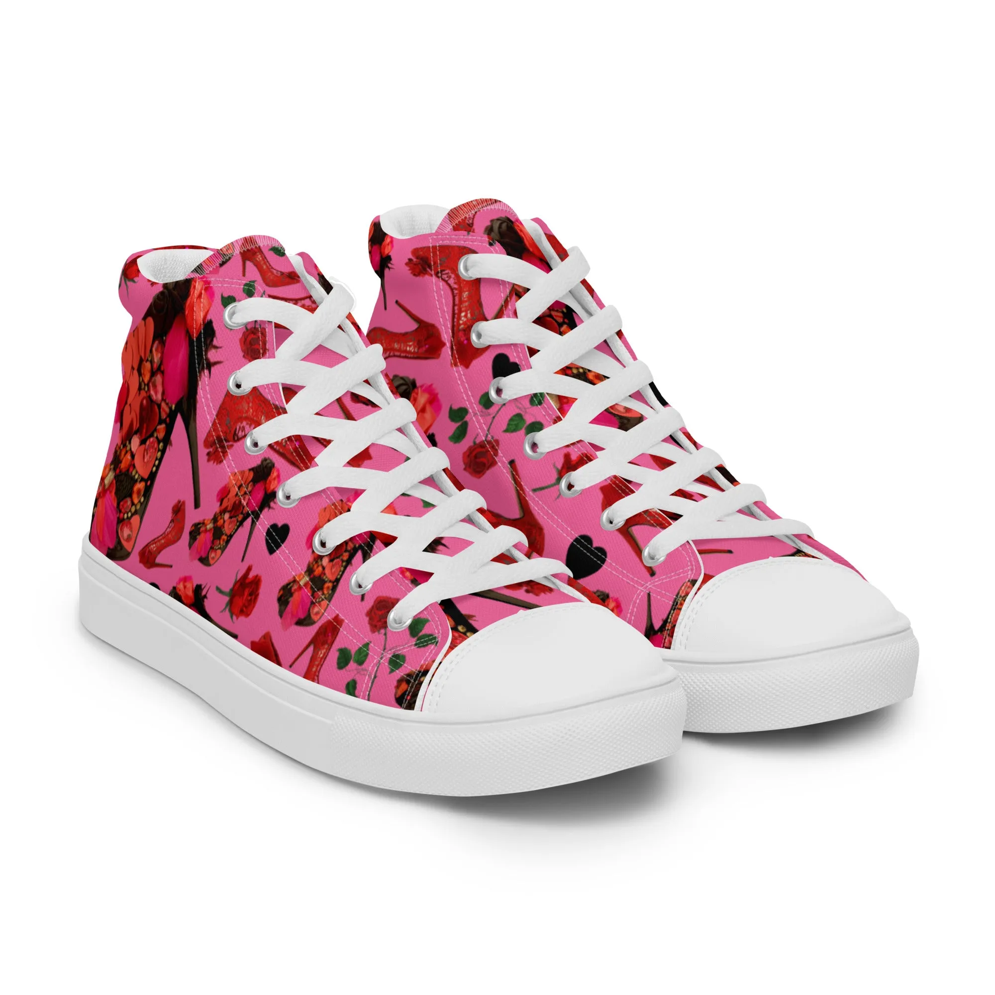 Women’s high top canvas shoes 'Deel Love'