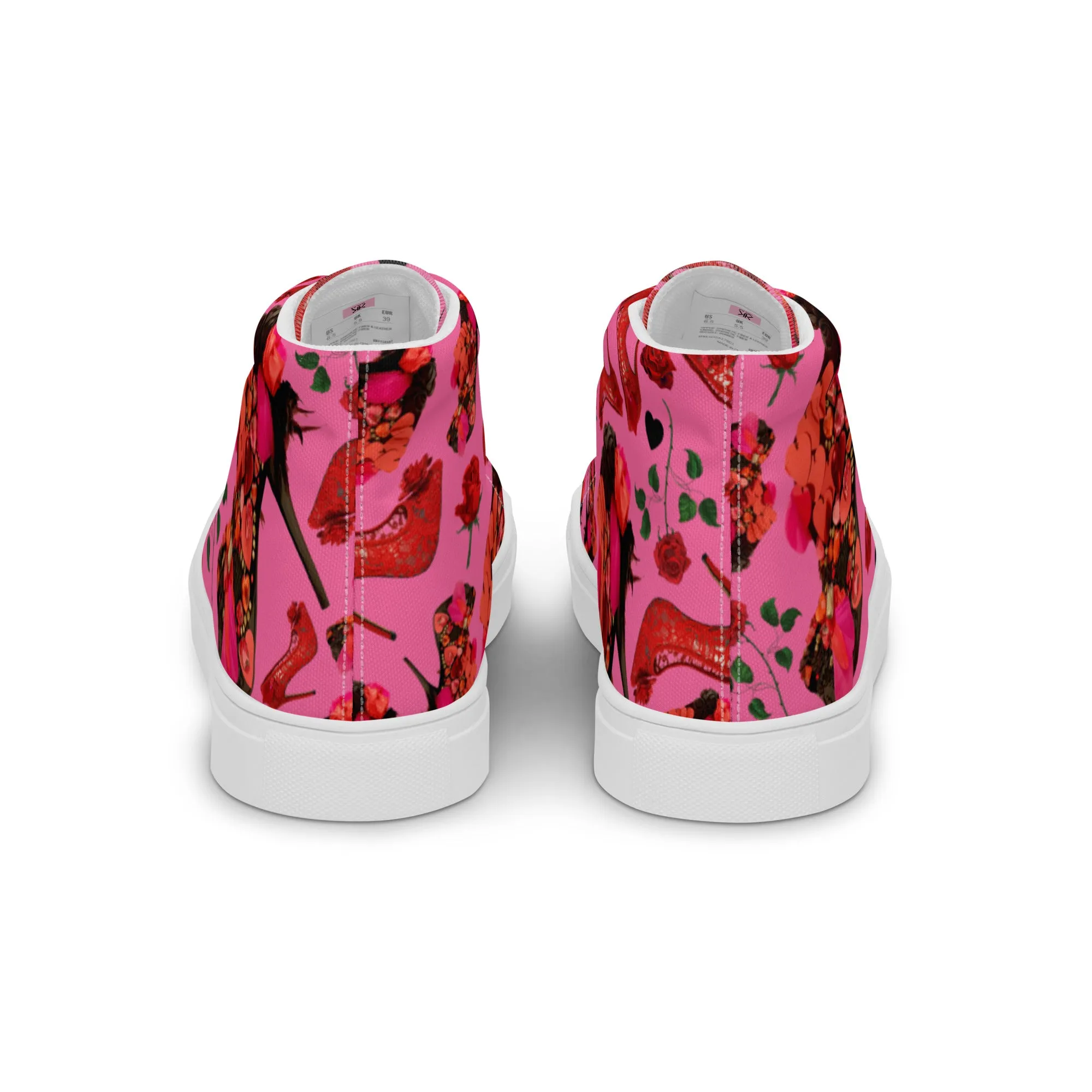 Women’s high top canvas shoes 'Deel Love'