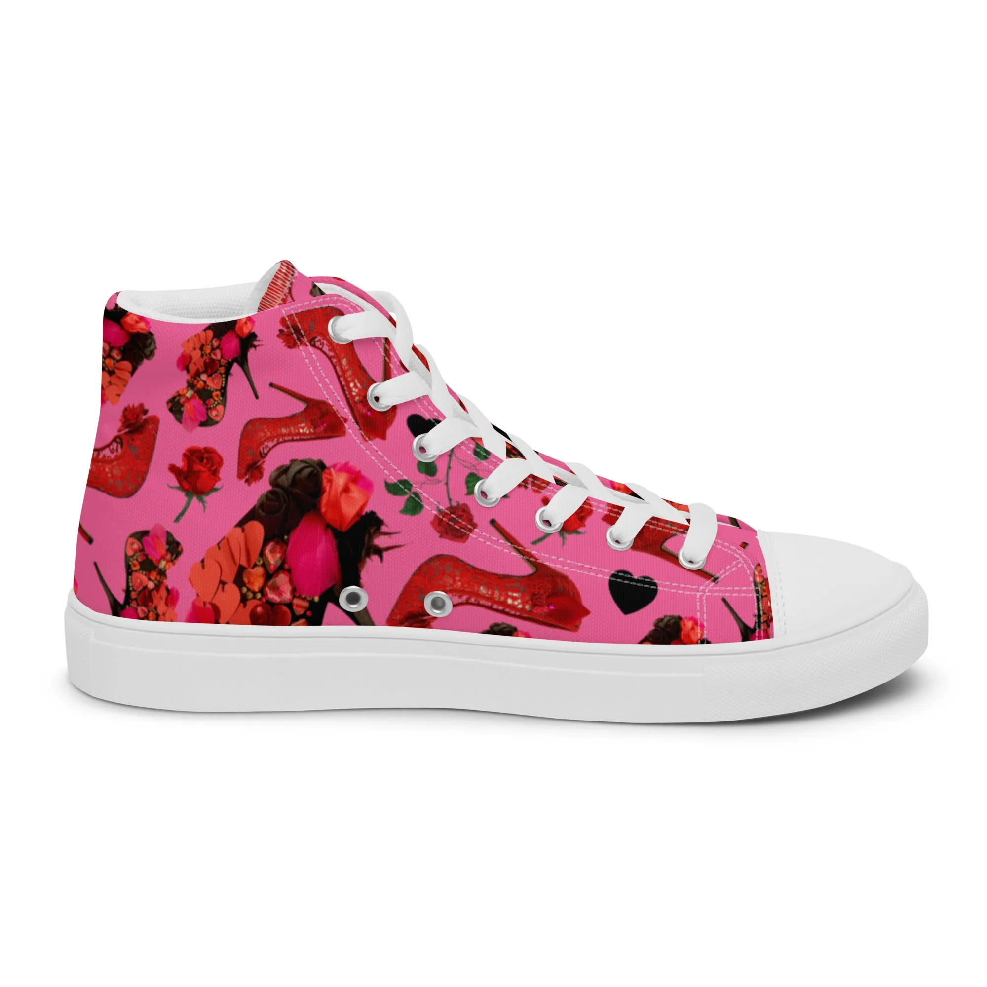 Women’s high top canvas shoes 'Deel Love'