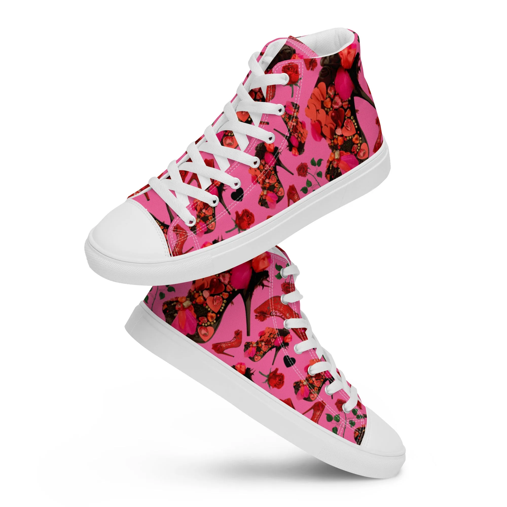 Women’s high top canvas shoes 'Deel Love'