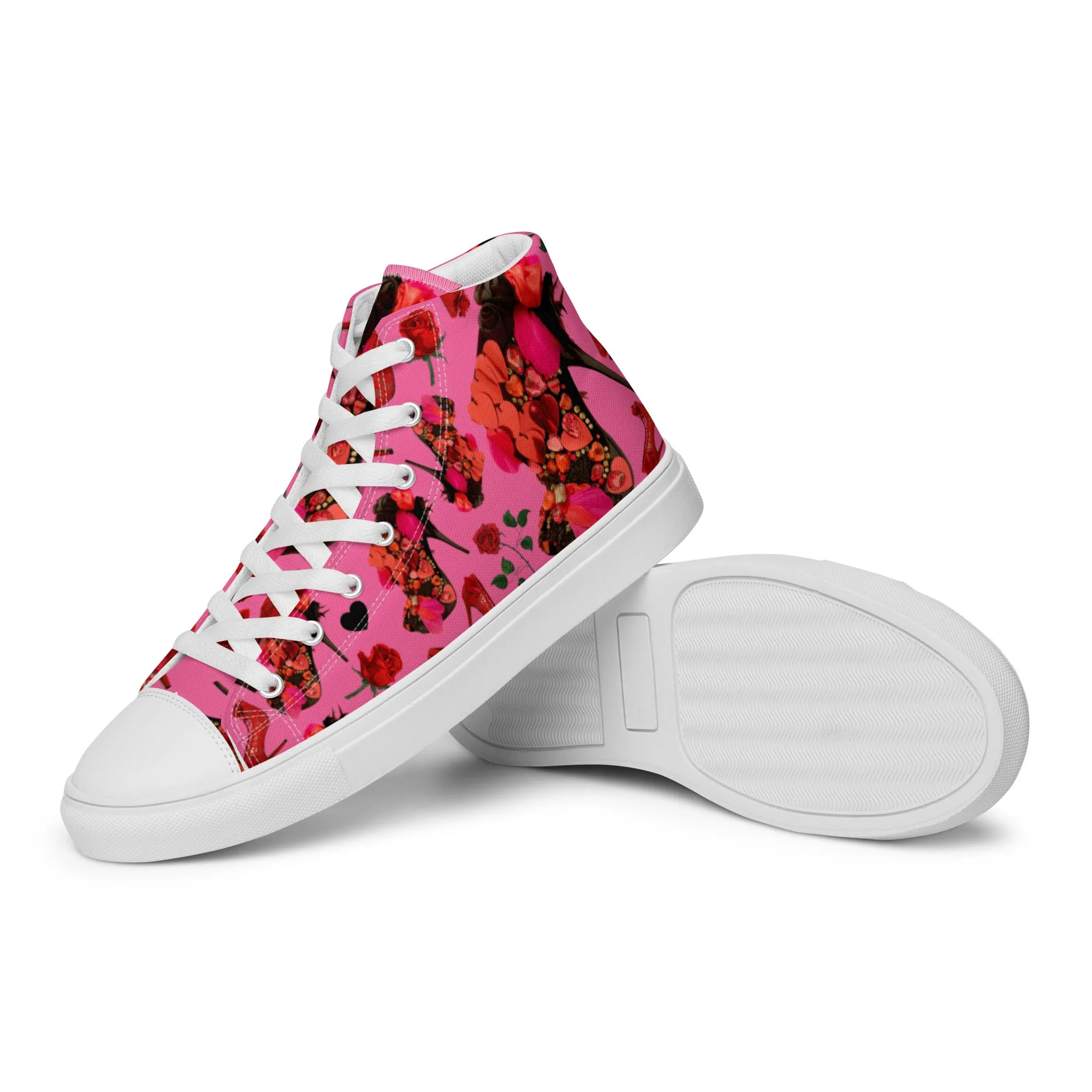 Women’s high top canvas shoes 'Deel Love'