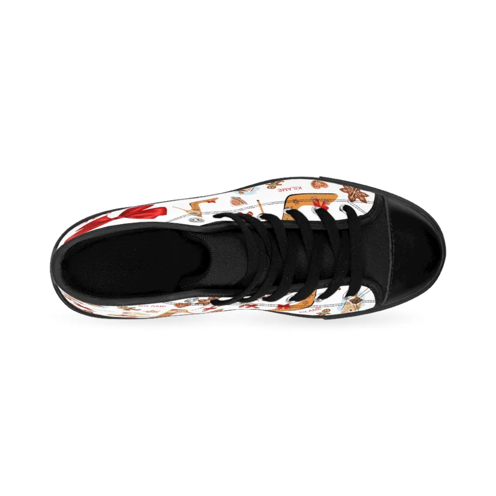 Women's High-top Sneakers Biena 'Feliz Navidad'