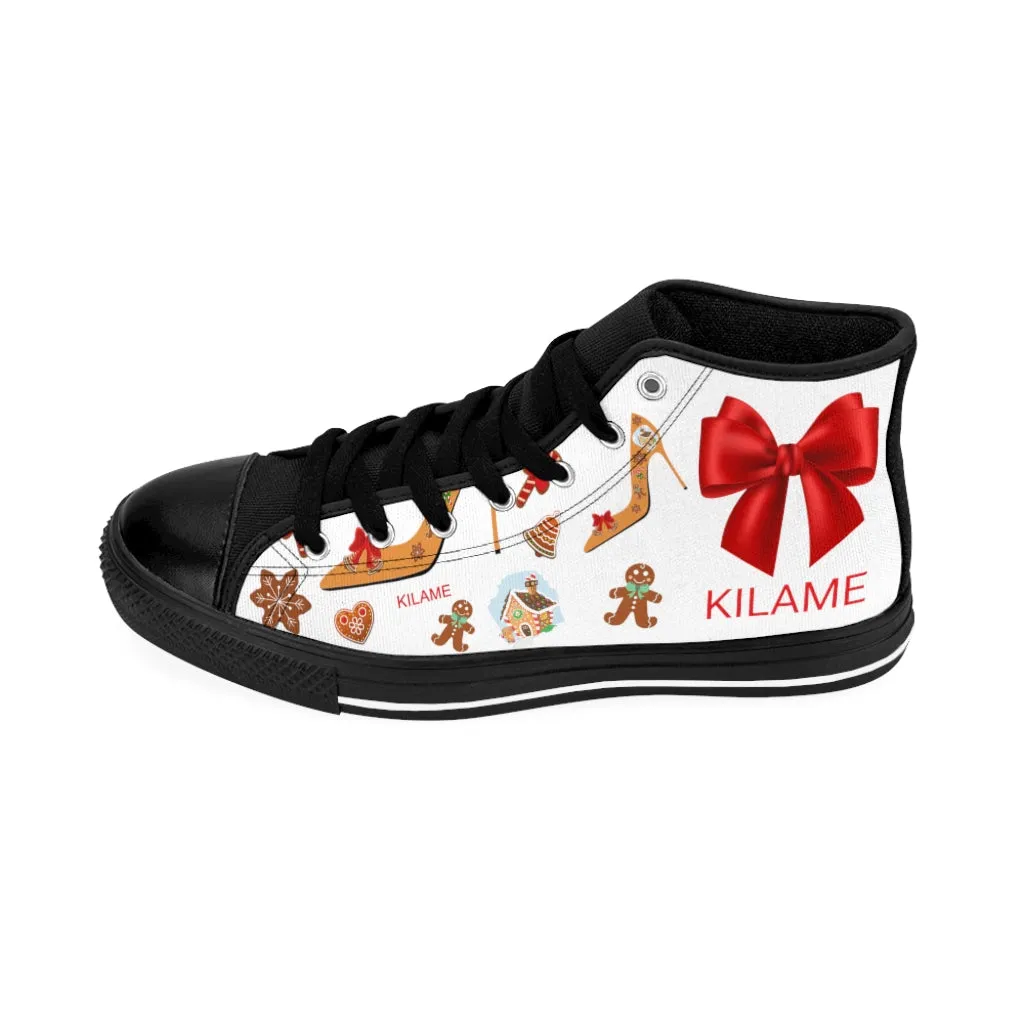Women's High-top Sneakers Biena 'Feliz Navidad'