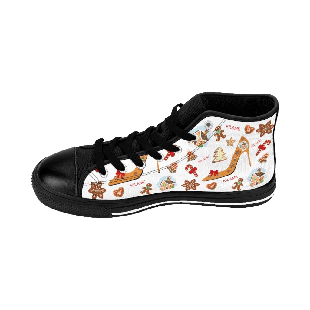 Women's High-top Sneakers Biena 'Feliz Navidad'