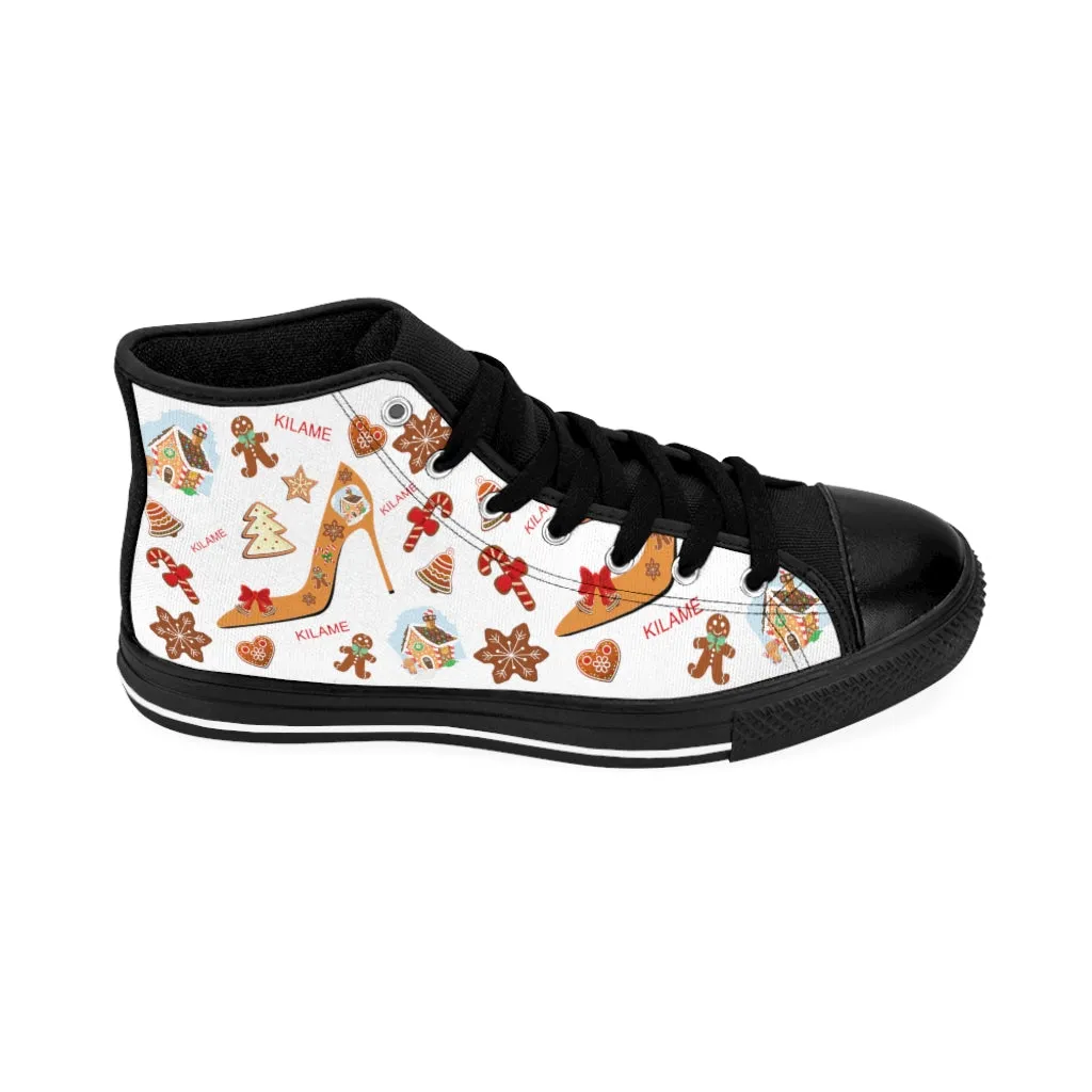 Women's High-top Sneakers Biena 'Feliz Navidad'