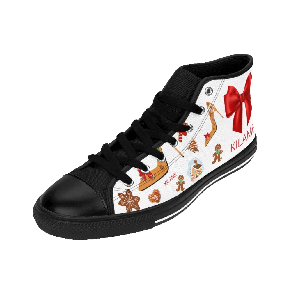 Women's High-top Sneakers Biena 'Feliz Navidad'