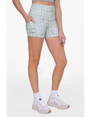 Women's Mono B | High Waist Active Shorts | Sage
