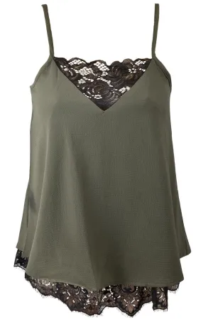 Womens Sleeveless V-Neck Summer Top - UK 6/8