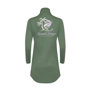 Womens Tech Dress - Marlin Sunset
