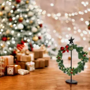Wreath Stand with Star