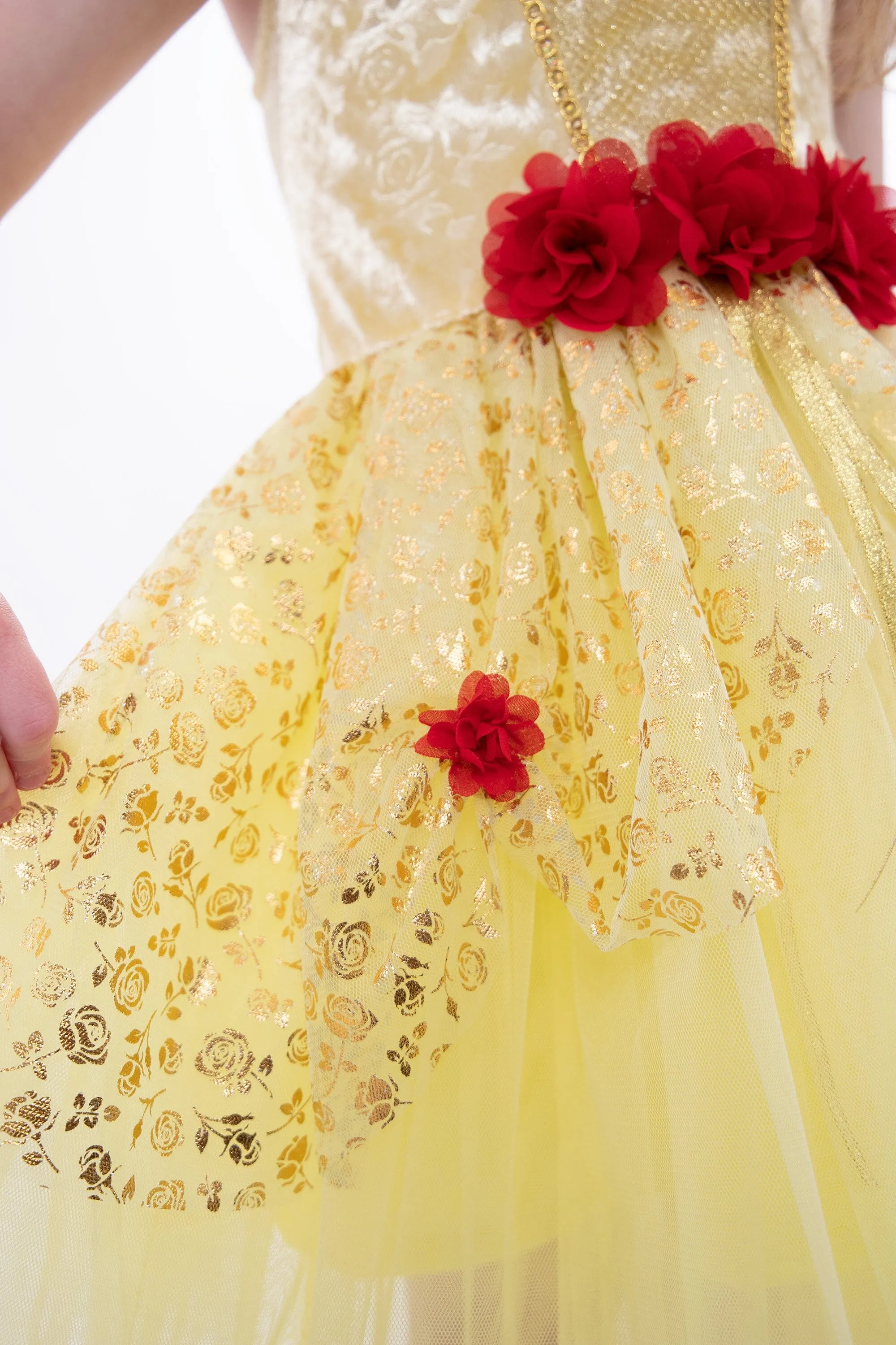 Yellow Beauty Party Dress